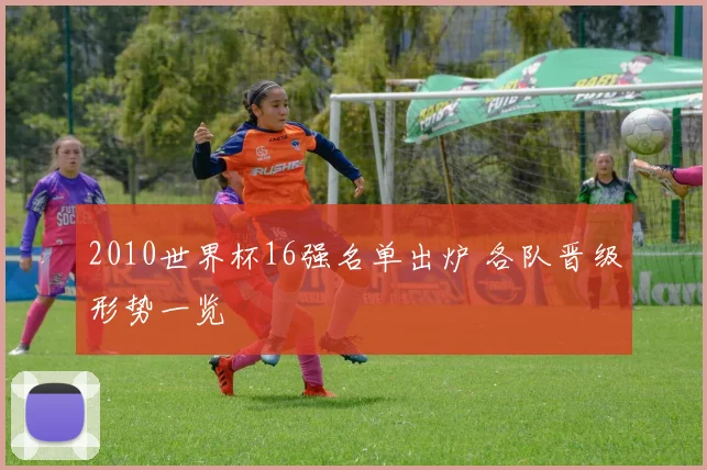 2010世界杯16强名单出炉 各队晋级形势一览